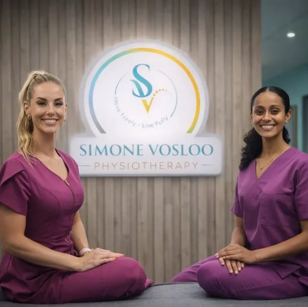 Simone Vosloo and Robyn Adams at the Sunningdale practice